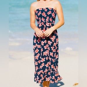 Acacia Daisy Cupro Dress L BNWT